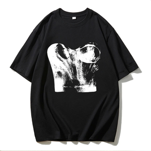 Camisetas de Mujer de Color Sólido con Estampado Personalizado, Corte Regular, 100% Algodón, Antiarrugas, Transpirables, de Secado Rápido, Precio Bajo, Personalizadas - Product Image 1