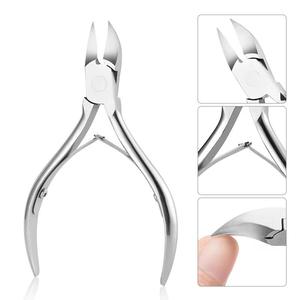 Coupe-ongles professionnel en acier inoxydable, ouverture large de 10 mm, lame tranchante, portable, pour les ongles des doigts, usage adulte - Product Image 1