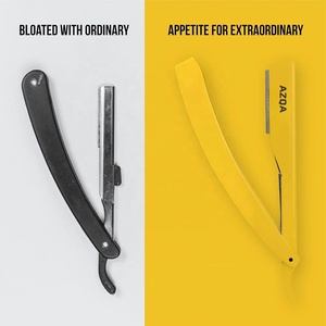 Maquinilla de afeitar de seguridad para hombres al por mayor, afeitadora de acero inoxidable duradera con agarre cómodo y cuchillas de afeitar reemplazables - Product Image 2