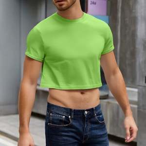 Camisetas de Manga Corta para Hombre, Personalizadas OEM, de Primera Calidad, Cuello Redondo, Estilo Casual, Holgadas, para Verano - Product Image 2