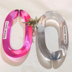 งานศิลปะเรซิ่นตกแต่ง ดีไซน์ใหม่สีสันสดใส โซ่เรซิ่นขนาดใหญ่และขนาดเล็ก มีจำหน่ายแล้ว พร้อมบริการสั่งทำโลโก้โดย RNC - Product Image 1