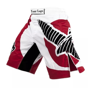 Shorts de MMA de Poliéster/Algodón con Estampado Digital Personalizado al por Mayor, Ropa de Lucha BJJ, Ropa de Artes Marciales para Hombre, Secado Rápido y Transpirable - Product Image 5