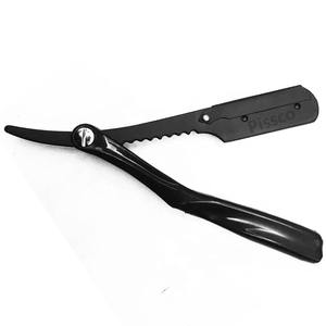 Herramienta de Barbería para Salón, Navaja Recta de Acero Inoxidable, Navaja Plegable de Acero Inoxidable para Cortar el Cabello - Product Image 2