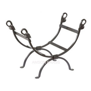 Modern Design Folding Log Holder Black Coated Finished portable Log Holder - Product Image 4