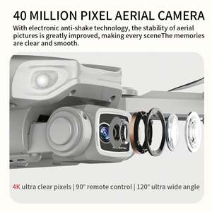 Professional L900 Pro 4K Dual <b>Camera</b> GPS Quadcopter 6-Axis Gyro Low-Power No-Signal Return Automatic Follow-Up Shooting App - Product Image 5