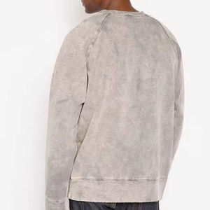 Sweat-shirts pour hommes de haute qualité, tendance, style streetwear, effet délavé, design ample - Product Image 2