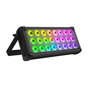 DMX512 4 in 1 LED RGB Outdoor IP65 Dyeing Stage Washing Flood Light For Show Bar Club Party Disco DJ Theater Wedding Event KTV