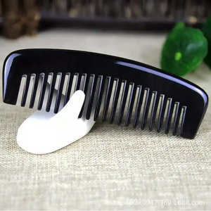 Peine de cuerno de búfalo Peines de cuerno real Peine de cuerno de buey hecho a mano a la venta Listo para enviar a granel por faizacraft - Product Image 5