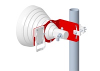 Antenne cornet 19 dBi 4,9-6,5 GHz pour liaisons de données longue portée et point à point, applications MIMO et 802.11n