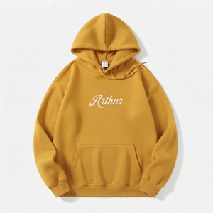 Sudadera con Capucha Extra Grande de Alta Calidad y Ecológica, Bordada, de Poliéster/Algodón, Tejida, para Hombre y Mujer - Product Image 1