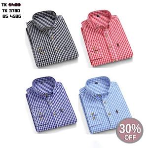 Chemise d'automne pour hommes OEM personnalisée 100% coton à manches longues formelle solide-Eco-Friendly Breathable Prix compétitifs du Bangladesh - Product Image 2