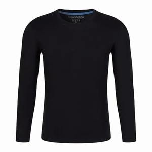 Camisetas Unisex de Manga Larga 100% Algodón, Cuello Redondo Personalizado, Camiseta Casual para Hombre, Venta al Por Mayor de Fábrica, Estilo Casual Liso - Product Image 5