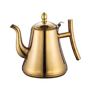 Cafetera Árabe de Acero Inoxidable, Dallah Clásica con Acabado Espejo, Tetera Elegante para Servir Café y Té, Utensilios de Cocina Duraderos - Product Image 2