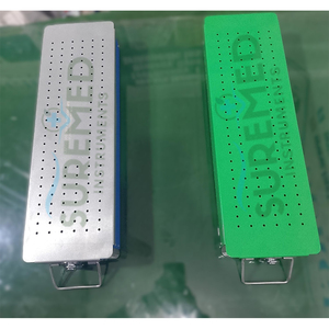 Aluminum Surgical Tray Sterilization <b>Box</b> Surgical Instrument Sterilization Container Aluminum Surgical Tray Sterilization <b>Box</b> - Product Image 1