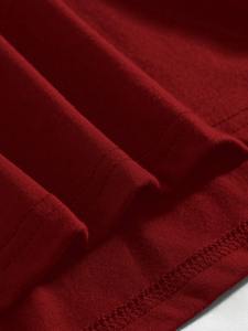 Camiseta de Hombre de Alta Calidad, 100% Algodón, Casual, Talla Grande, con Logotipo Personalizado con Impresión Puff, Secado Rápido, Transpirable, Manga Corta - Product Image 2