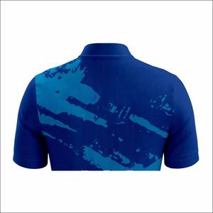 Maillot de handball personnalisable imprimé 100% polyester à séchage rapide, respirant, couleur unie, pour joueur d'équipe - Product Image 4