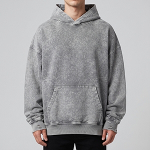 Urban Bolstr Industry Men <b>Oversized</b> Brushed <b>Fleece</b> Breathable Eco-Friendly Streetwear Pullover Pocket Clean Studio <b>Hoodie</b> - Product Image 5