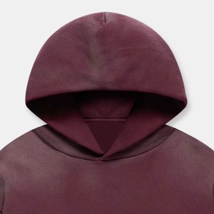 Sweat à capuche délavé à l'acide, best-seller, vêtement décontracté, fabrication ODM, approvisionnement en gros, nouvelle arrivée - Product Image 4