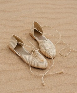 Chaussures en raphia naturel / Sandales à bride cheville en raphia / Pantoufles en raphia / Claquettes en raphia / Chaussons en raphia / Chaussures en paille / Ballerines - Product Image 2