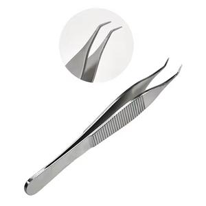 Outil cosmétique professionnel de haute qualité, pince à épiler pour sourcils en acier inoxydable à pointe inclinée, durable - Product Image 1