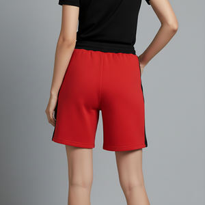 OEM/ODM 100% Cotton Women's short custom Embroidered logo High Quality Breathable Summer Casual Wear Streetwear ladies short - Product Image 6