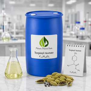 Acetato de Terpinilo, Producto Químico Aromático 100% Puro, Fabricante, Proveedor, Exportador, Grado de Fragancia, Grado Cosmético, OEM, Cardamomo - Product Image 2