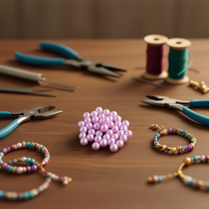 Perla di ilulite Ilan da 10 mm, 20 g per la creazione di gioielli - Product Image 3