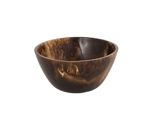 ชามสลัดทำด้วยมือทำจากเรซินพรีเมียมเครื่องใช้บนโต๊ะอาหารที่ทันสมัยสำหรับเสิร์ฟสลัดผลไม้และของว่างเป็นมิตรกับสิ่งแวดล้อมสำหรับงานปาร์ตี้ - Product Image 1