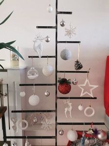 New design black antique ideal size Twinkle christmas <b>tree</b> handcrafted from solid mild steel and finished with clear lacquer - Product Image 4