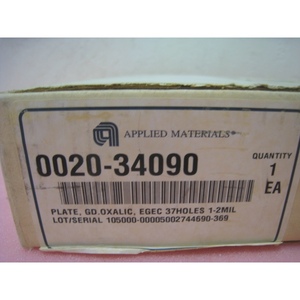 NEW AMAT 0020-34090 GDP EGEC 37 Hole, MXP Etch - อุปกรณ์และชิ้นส่วนเซมิคอนดักเตอร์ระดับโลกที่เชื่อถือได้ - Product Image 1