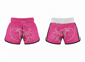 Pantalones Cortos de Muay Thai 100% Poliéster de Alta Calidad, para Artes Marciales, Boxeo, Lucha, Sublimados, para Entrenamiento de Kickboxing, Gimnasio y Deportes - Product Image 4