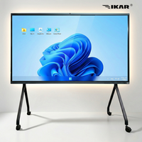 Panel Interactivo Plano 4K de 65 Pulgadas OEM ODM para Negocios, Pizarra Inteligente para Presentaciones en Salas de Juntas y Colaboración Corporativa