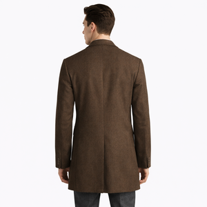 Chaqueta Acolchada Personalizada con Logotipo Frontal para Hombre, Estilo Urbano, Abrigo Impermeable Ligero y Cálido para Invierno - Product Image 1