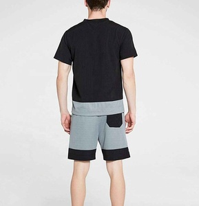 Ensemble d'été pour hommes-T-shirt à manches courtes-Ensemble deux pièces de fitness-Survêtement décontracté - Product Image 3
