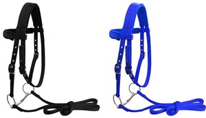 Bridon équestre en nylon Annabelle, collier de tête pour cheval, équipement équestre, vente en gros, fabricant d'équipements équestres - Product Image 2
