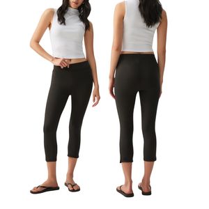 Leggings Deportivos de Cintura Alta para Mujer, al por Mayor, Personalizados, de Alta Calidad, Color Sólido, Tejidos, Transpirables, de Secado Rápido, para Yoga y Fitness - Product Image 5
