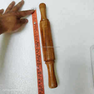 Rouleau à pâtisserie artisanal en bois d'acacia pour la pâtisserie et la cuisine au meilleur prix - Product Image 4