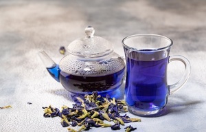Té de Flor de Guisante Azul en Hojas Sueltas, Orgánico, en Bolsa, para Bebidas y Postres - Product Image 6