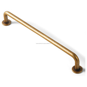 Vente chaude moderne porte/tiroir/armoire tirer poignées réglables en laiton coulé rugueux pour chambre meubles cuisine ambiance style de vie - Product Image 3