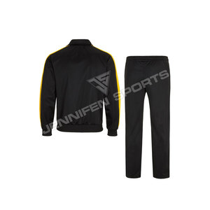 Ensemble de survêtements deux pièces avec logo personnalisé, 100% coton molletonné, vêtements d'entraînement pour hommes, confortables, respirants, légers, fermeture éclair solide - Product Image 6