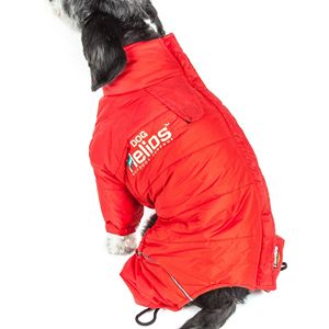 Helios Thunder Full Body <b>Waded</b> Plush Dog <b>Jacket</b> Adjustable and 3M Reflective for Pets - Product Image 3