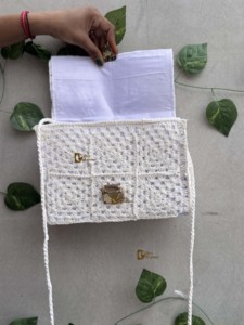 New Collection Lightweight <b>Crochet</b> Summer Beach Straw Bags Vintage Sling Handmade Designer Women Stylish Cross-Body Sea Grass - Product Image 5