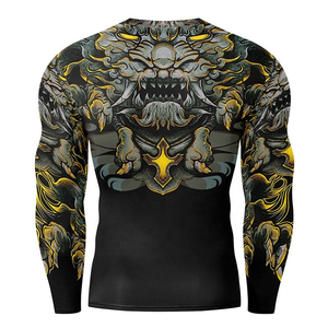 Camiseta de Protección Solar para Hombre, Manga Larga, Protección UV, Secado Rápido, Tendencia en EE. UU. y Europa, Camiseta de Protección Solar Completa para Hombre - Product Image 5