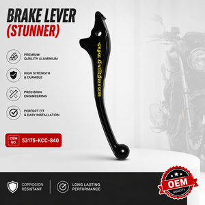 Levier de frein de moto en aluminium OEM 53175-KCC-840 pour Stunner, poignée de frein moulée sous pression par DEE - Product Image 2