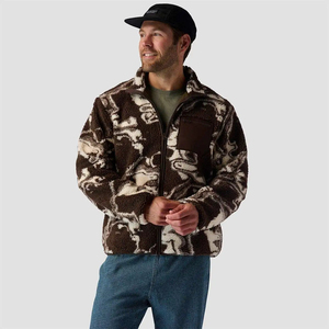 Dernier style – Veste polaire d'hiver à col montant avec logo frontal – Vente en gros – Qualité supérieure – Coupe-vent – Écologique - Product Image 3