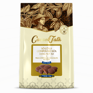 Factory OEM/ODM Wholesale High Quality Bulk Milk Compound Chocolate Solid Button Cocoa Bakery Biscuits Cookies HALAL Hot Selling - Product Image 1