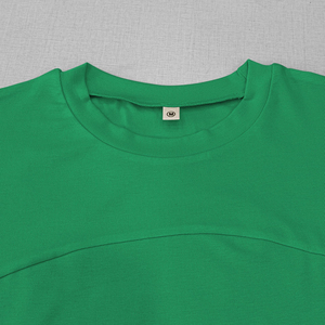 Camisetas Cortas de Moda para Mujer al por Mayor, Elegantes, Ecológicas, Transpirables, de Secado Rápido, Ajuste Holgado, Diseño Personalizado - Product Image 4