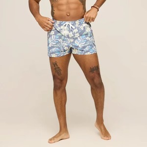 Shorts de bain tendance pour hommes, séchage rapide, légers, vêtements de plage, logo personnalisé, mode masculine, OEM, vente en gros, meilleur prix - Product Image 1