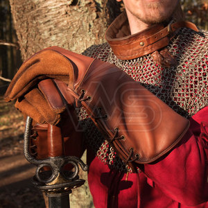 Gants de chasse en cuir de haute qualité avec matériau imperméable, durable et respirant pour la capture d'animaux - Activités quotidiennes d'hiver - Product Image 2