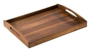 Plateau de service de luxe en bois de manguier, écologique, fait main, compatible lave-vaisselle et micro-ondes, finition polie, provenant d'Inde - Product Image 6